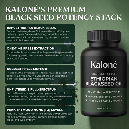 Kaloné Ethiopian Black Seed Oil